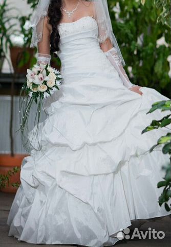 Свадебное платье А- силуэт Sincerity bridal шлейф