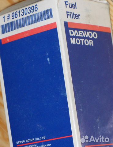 Фильтр топливный daewoo motor 96130396 Фильтр топливный daewoo motor 96130396