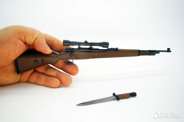 Макет винтовки Mauser K98 миниатюрное оружие