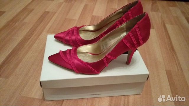 Новые Туфли Nine West р.38 Оригинал Красные