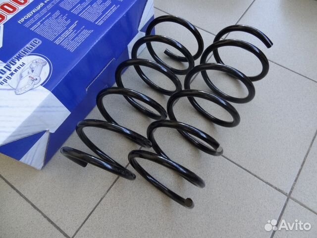 Новые передние пружины Hyundai Accent Новые передние пружины Hyundai Accent