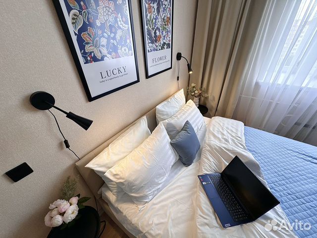 

1-к. квартира, 40 м², 2 кровати