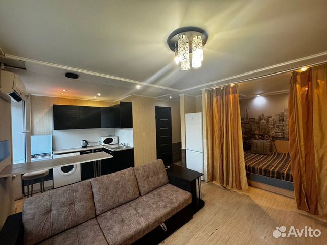 

Квартира-студия, 36 м², 2 кровати