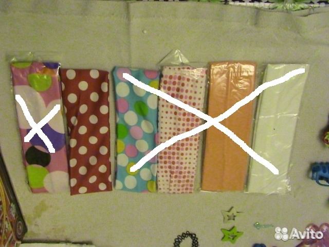 Повязка для волос новая заколки резинки краб тропи