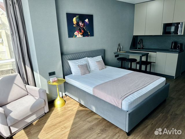 

Квартира-студия, 27,5 м², 2 кровати