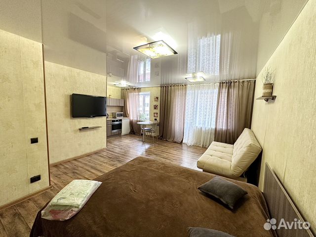 

Квартира-студия, 36 м², 2 кровати