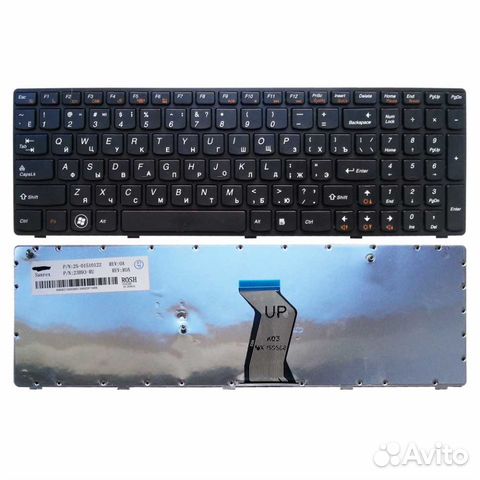 Клавиатура на ноутбук Lenovo B575G B580 B580 новая