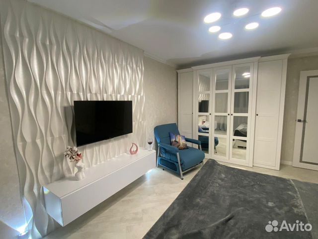 

1-к. квартира, 42 м², 3 кровати