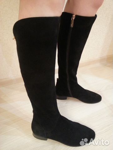 Новые сапоги Dino Ricci р.40 натур.замша демисезон