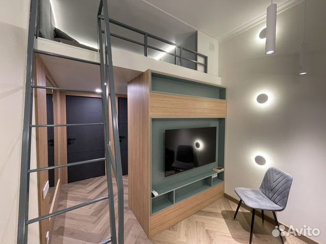 

Квартира-студия, 22 м², 2 кровати