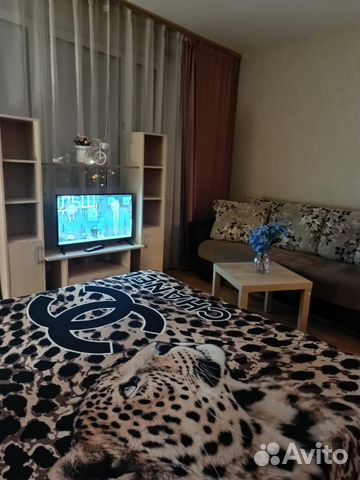 

1-к. квартира, 43 м², 3 кровати
