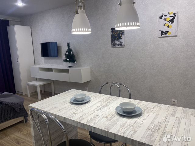 

Квартира-студия, 30 м², 1 кровать