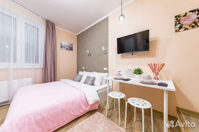 

Квартира-студия, 17 м², 1 кровать