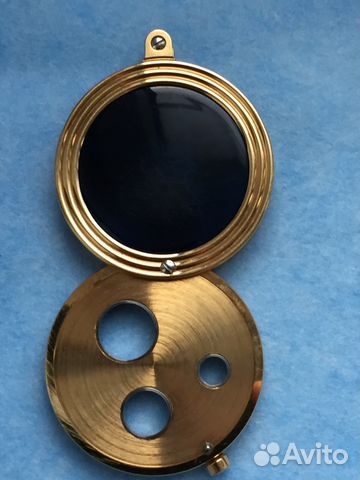 Davidoff Round Cutter - Gold Blue Lacquer VGC