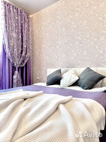

1-к. квартира, 45 м², 2 кровати