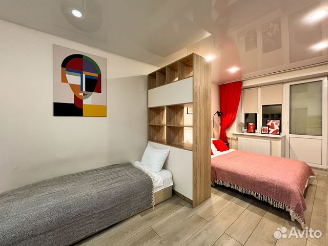 

Квартира-студия, 30 м², 2 кровати