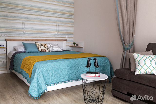 

Квартира-студия, 40 м², 2 кровати