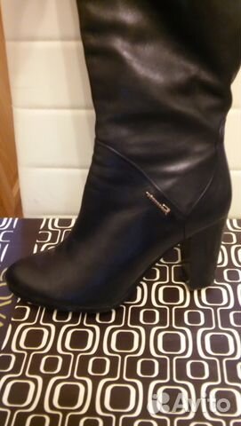 Сапоги осенние Sinta, натуральная кожа Сапоги осенние Sinta, натуральная кожа