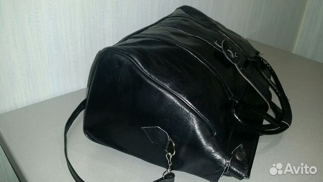 Сумка-саквояж. Натуральная кожа