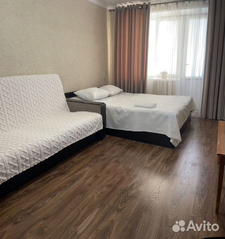 

1-к. квартира, 40 м², 2 кровати