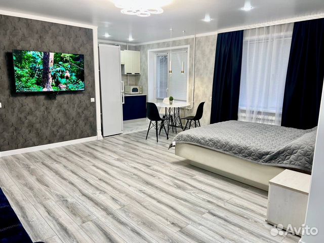 

Квартира-студия, 45 м², 2 кровати