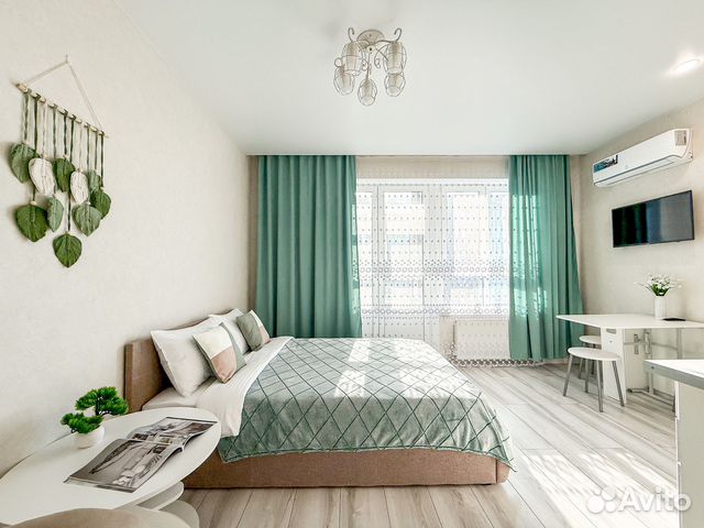 

Квартира-студия, 24,3 м², 2 кровати