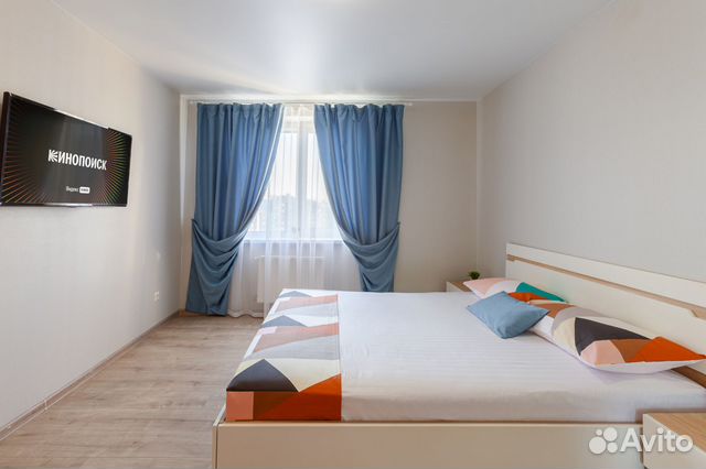 

1-к. квартира, 56 м², 2 кровати