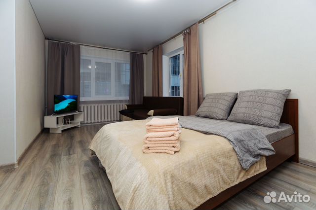 

1-к. квартира, 30 м², 2 кровати