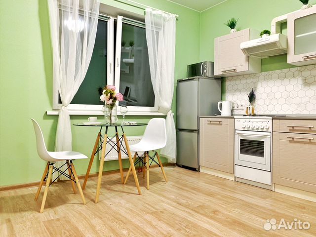 

1-к. квартира, 37 м², 2 кровати