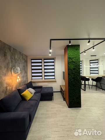 

1-к. квартира, 56,6 м², 2 кровати