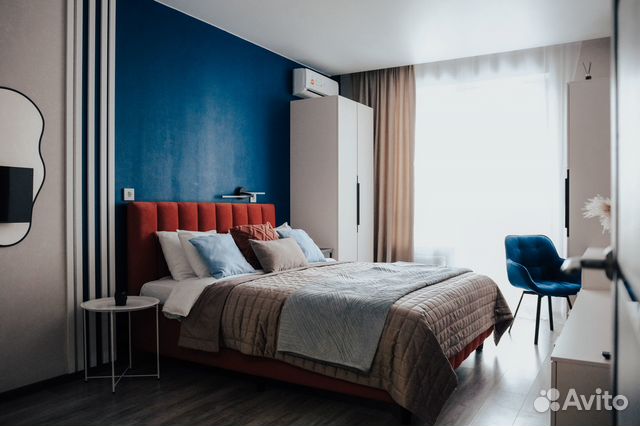 

1-к. квартира, 40 м², 3 кровати