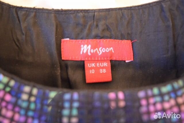 Платье с блестками 44 Monsoon