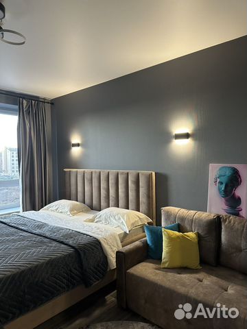 

1-к. квартира, 43 м², 2 кровати