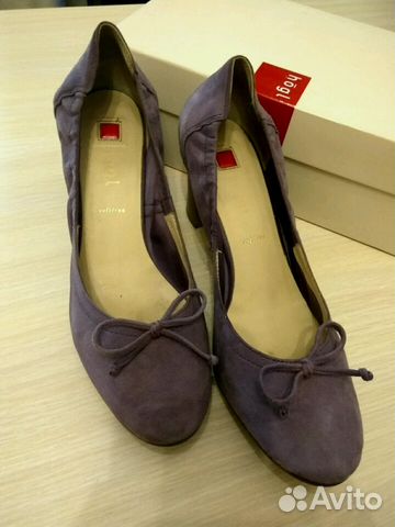 Туфли сиреневые hogl