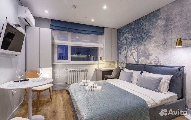 

Квартира-студия в апарт-отеле, 21 м², 1 кровать