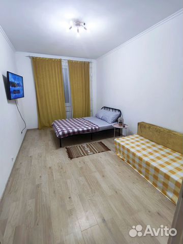 

1-к. квартира, 40 м², 2 кровати