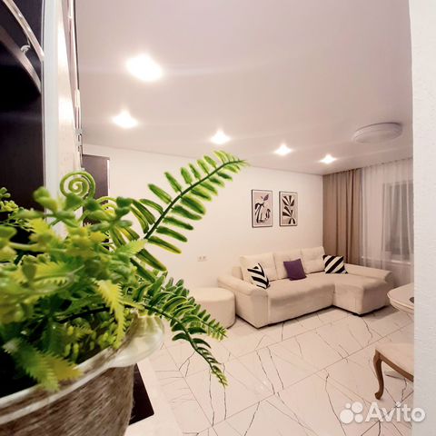 

2-к. квартира, 45 м², 2 кровати