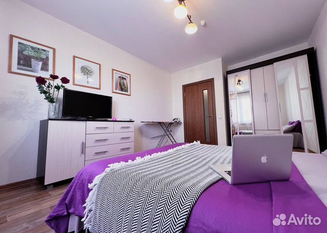 

1-к. квартира, 40 м², 3 кровати