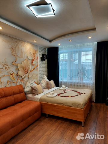 

1-к. квартира, 40 м², 4 кровати
