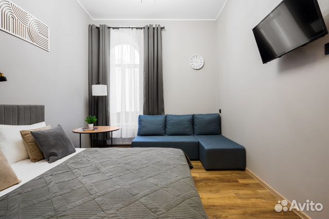 

Квартира-студия в апарт-отеле, 25 м², 2 кровати