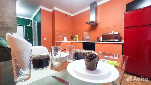 

1-к. квартира, 45 м², 2 кровати