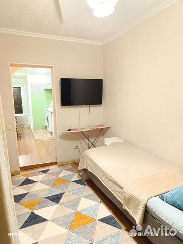 

1-к. квартира, 25 м², 2 кровати