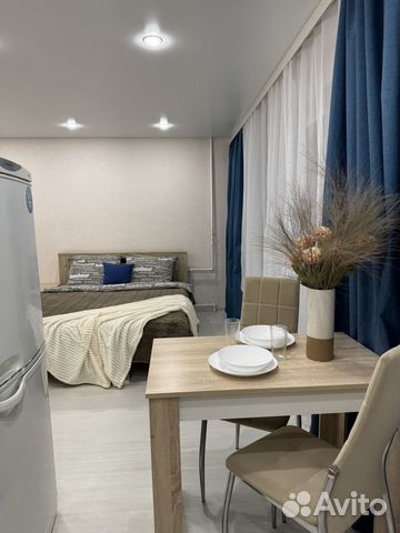 

Квартира-студия, 25 м², 2 кровати