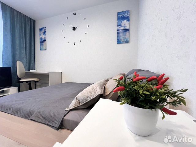 

Квартира-студия, 30 м², 2 кровати