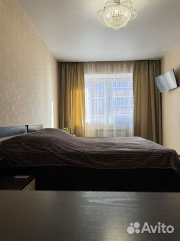 

1-к. квартира, 46 м², 3 кровати