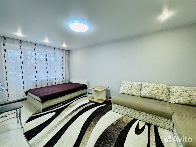 

1-к. квартира, 34 м², 2 кровати