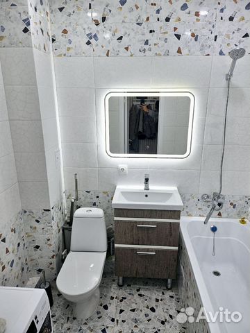 

1-к. квартира, 37 м², 2 кровати