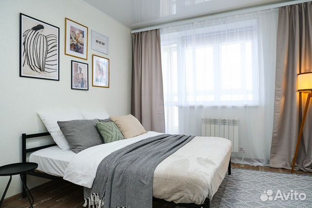

1-к. квартира, 36 м², 2 кровати