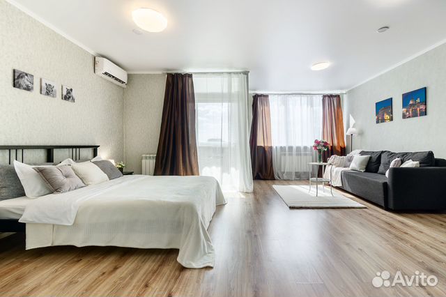 

Квартира-студия, 32 м², 2 кровати