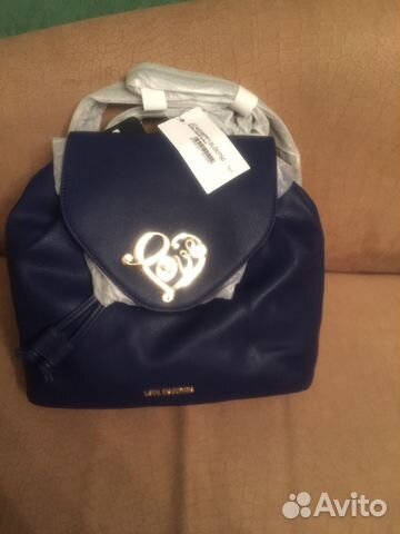 Рюкзак Love Moschino, новый, оригинал, фурнитура